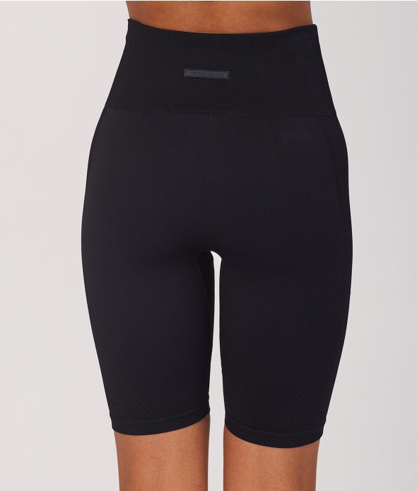 SOLEIL BIKER LEGGINGS, BLACK
