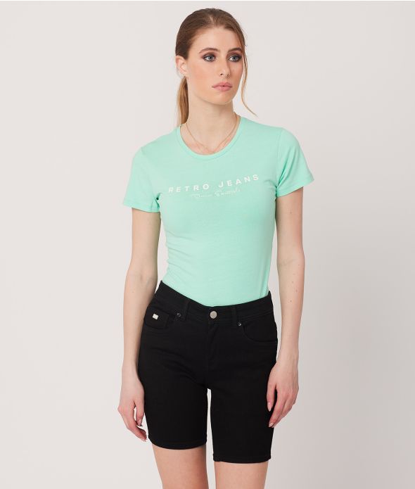 ARLENE T-SHIRT, NEON MINT