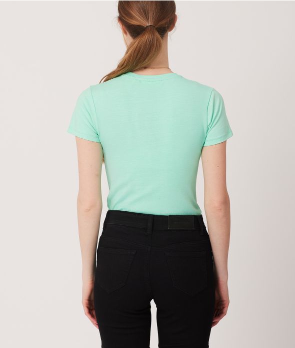 ARLENE T-SHIRT, NEON MINT