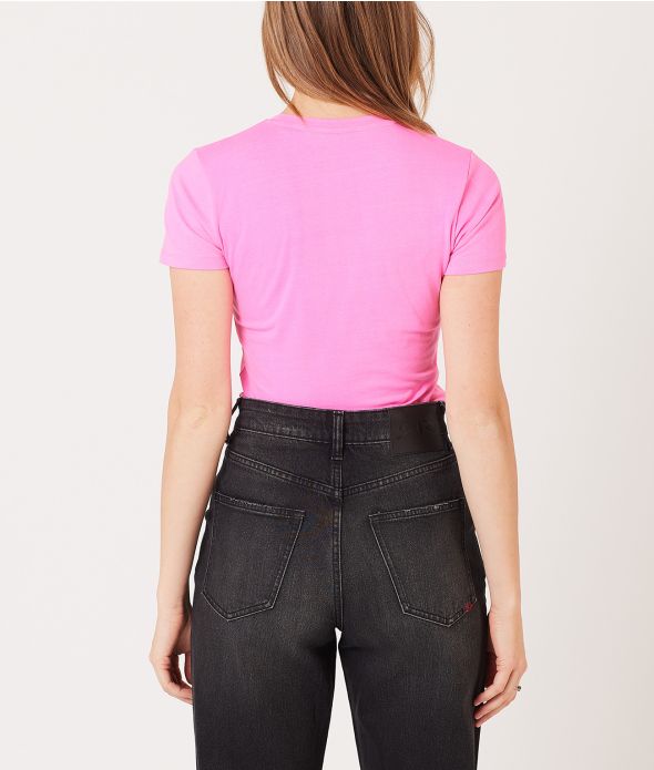 ARLENE T-SHIRT, NEON PINK