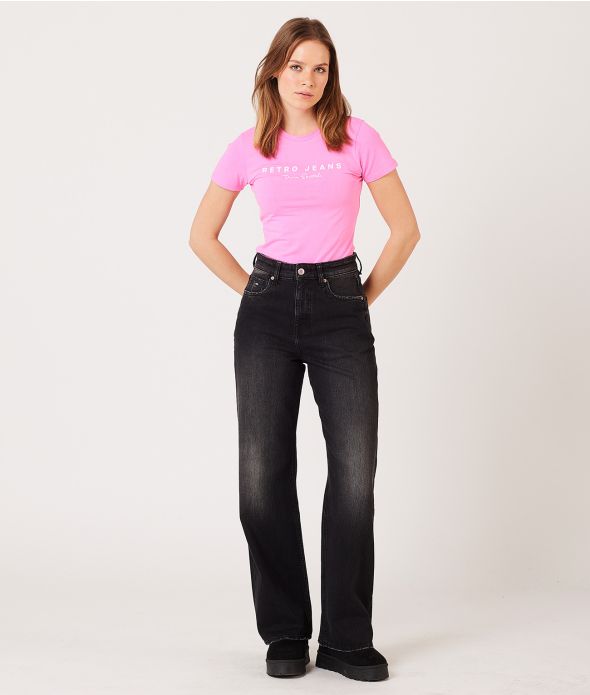 ARLENE T-SHIRT, NEON PINK