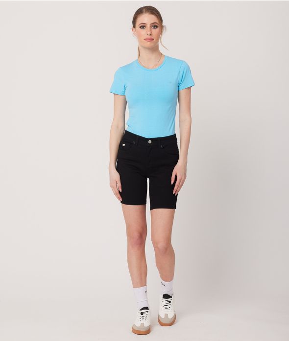 CHRYSTAL T-SHIRT, NEON BLUE