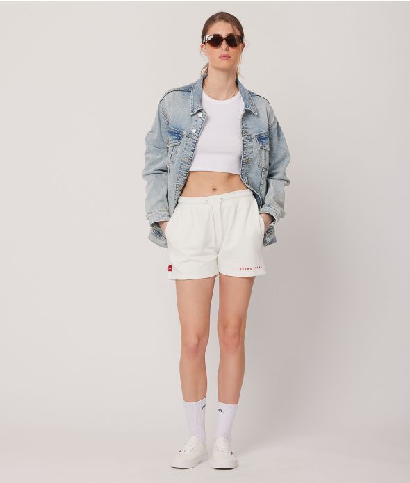 GWEN JOGGING SHORT, OFFWHITE