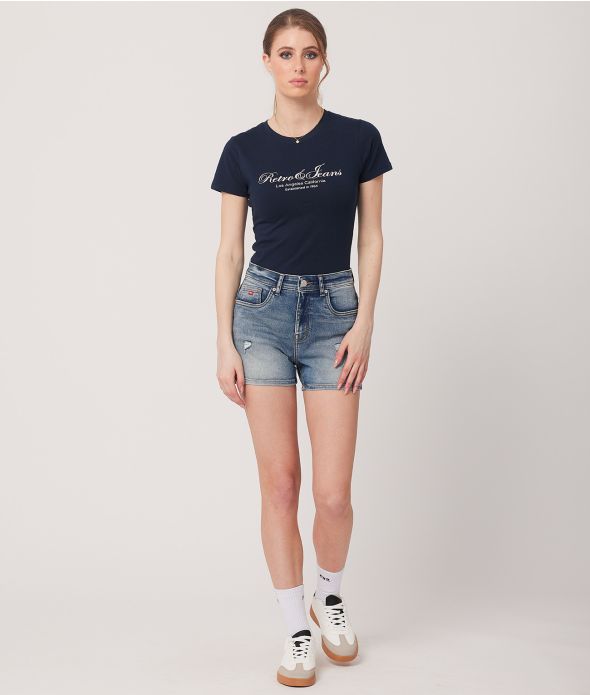 VEGA T-SHIRT, DARK BLUE