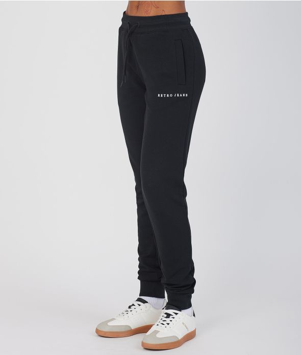 GWEN JOGGING BOTTOM, BLACK