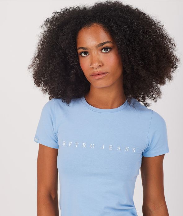 GWEN T-SHIRT, LIGHT BLUE