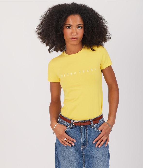 GWEN T-SHIRT, YELLOW