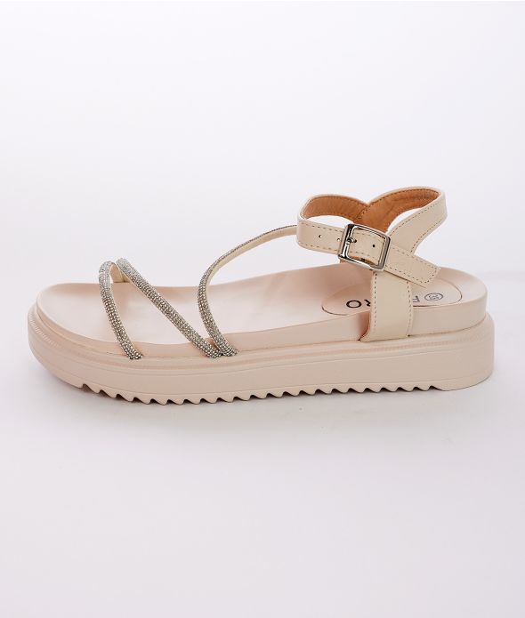 MIRIT SANDAL, BEIGE