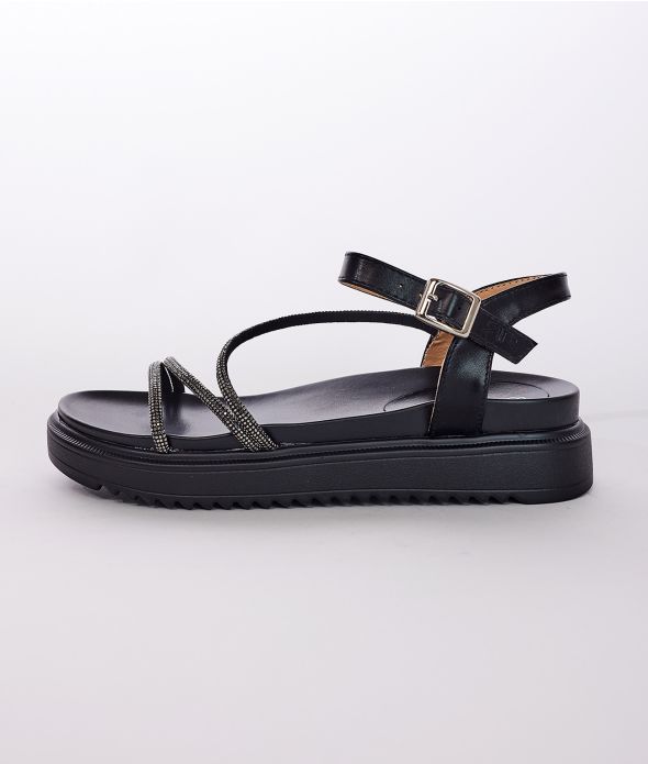 MIRIT SANDAL, BLACK