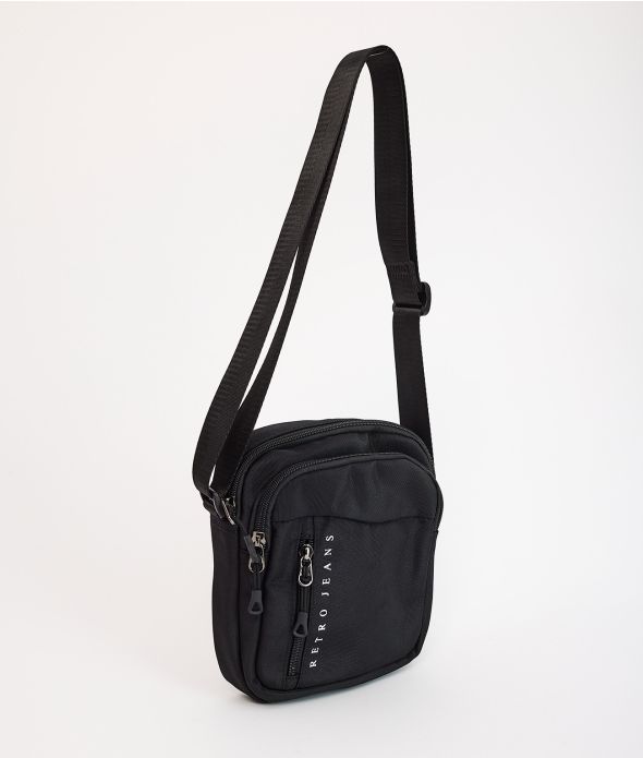 MATS CROSSBODY BAG, BLACK