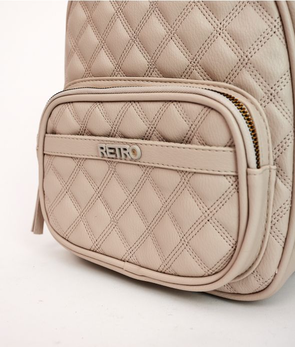 SASA BACKPACK BAG, BEIGE