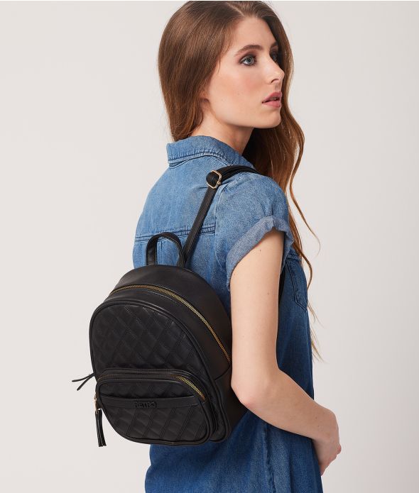 SASA BACKPACK BAG, BLACK
