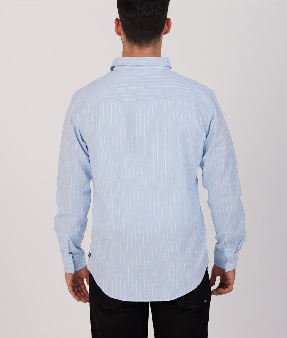 OMAR SHIRT, BLUE-WHITE