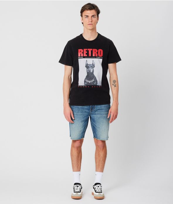 LUBIN T-SHIRT, BLACK