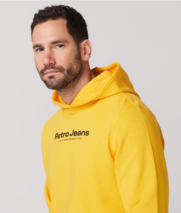 MURAT HOODIE JOGGING TOP, YELLOW