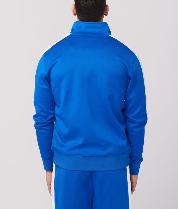 ALEC ZIPUP JOGGING TOP, BLUE