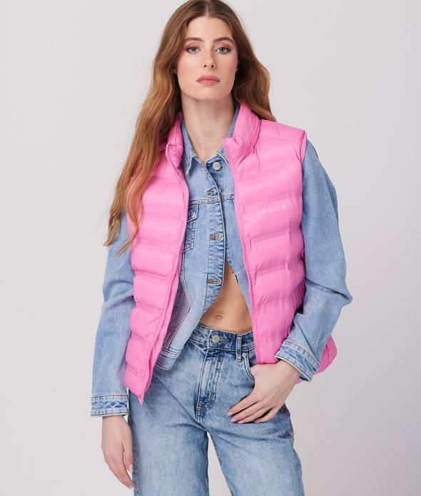 GWEN VEST, PINK