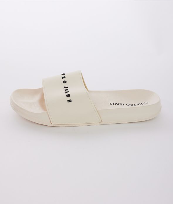 MATS SLIPPER FLIP FLOP, WHITE