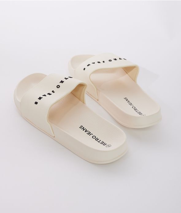 MATS SLIPPER FLIP FLOP, WHITE
