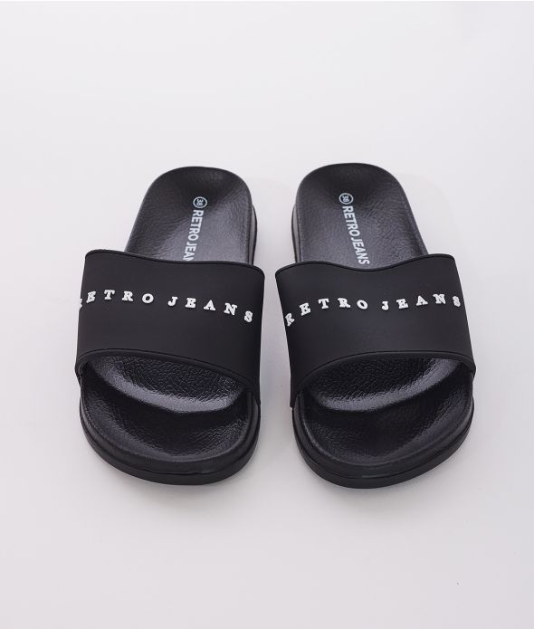 GWEN SLIPPER FLIP-FLOP, BLACK