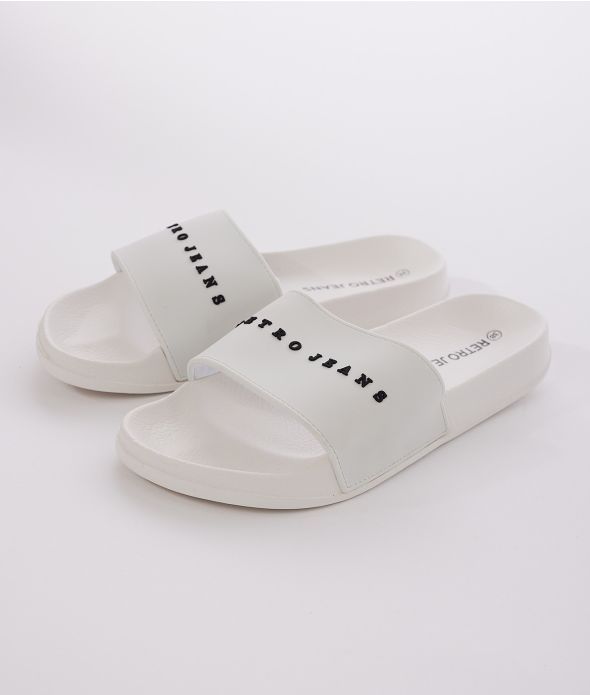 GWEN SLIPPER FLIP-FLOP, WHITE