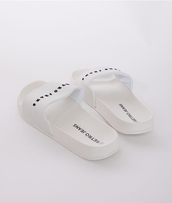 GWEN SLIPPER FLIP-FLOP, WHITE