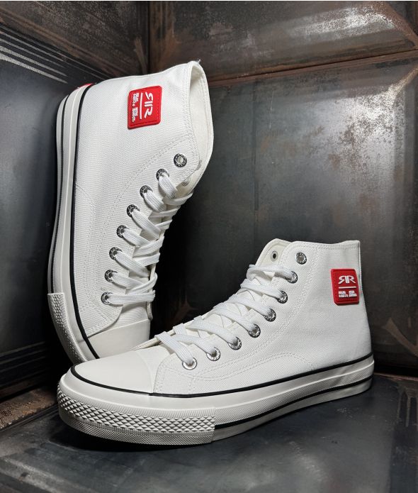 EDON MID SNEAKERS, WHITE