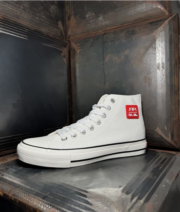 EDON MID SNEAKERS, WHITE