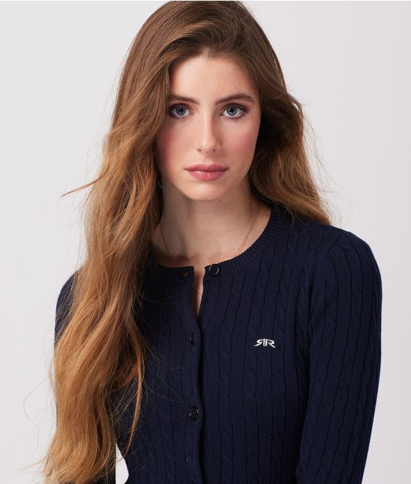 ROSANNA NŐI KÖTÖTT KARDIGÁN, KÉK