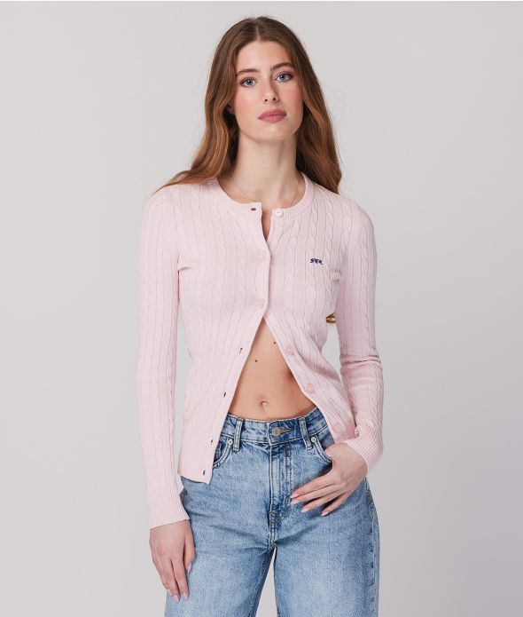ROSANNA CARDIGAN, ROSE
