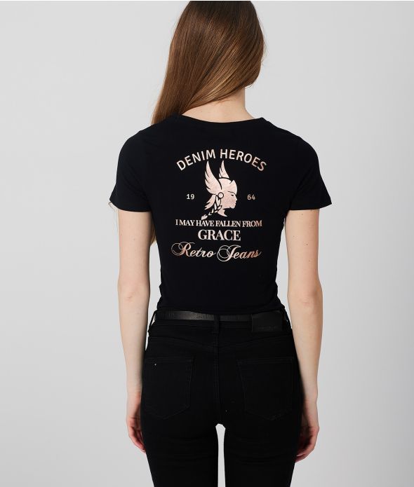 EMMELINE NŐI PÓLÓ, FEKETE