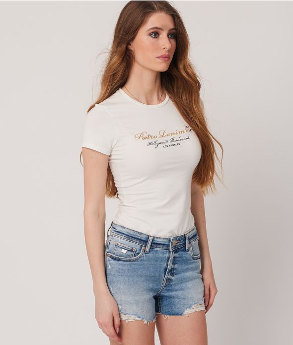 LEONA T-SHIRT, OFFWHITE