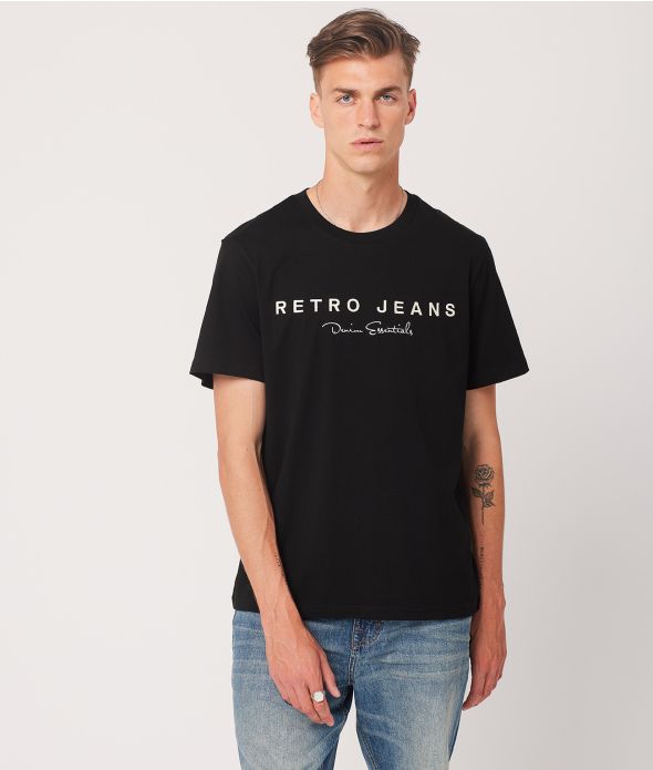 CEDRICK T-SHIRT, BLACK