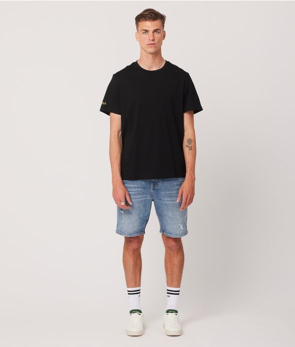 MALIK T-SHIRT, BLACK