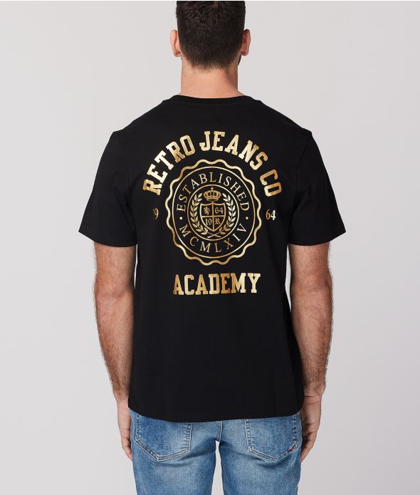 RUBEUS T-SHIRT, BLACK