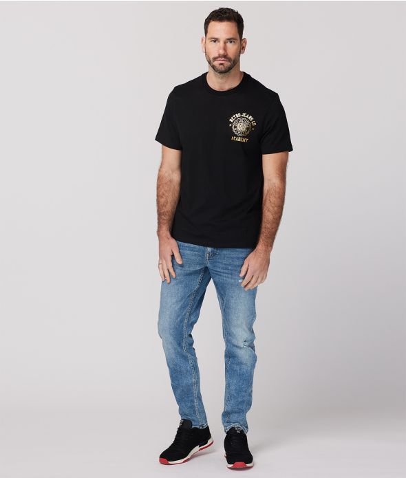 RUBEUS T-SHIRT, BLACK