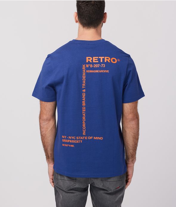 UGO T-SHIRT, DARK BLUE