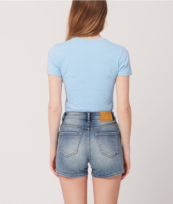 COLETTE T-SHIRT, LIGHT BLUE