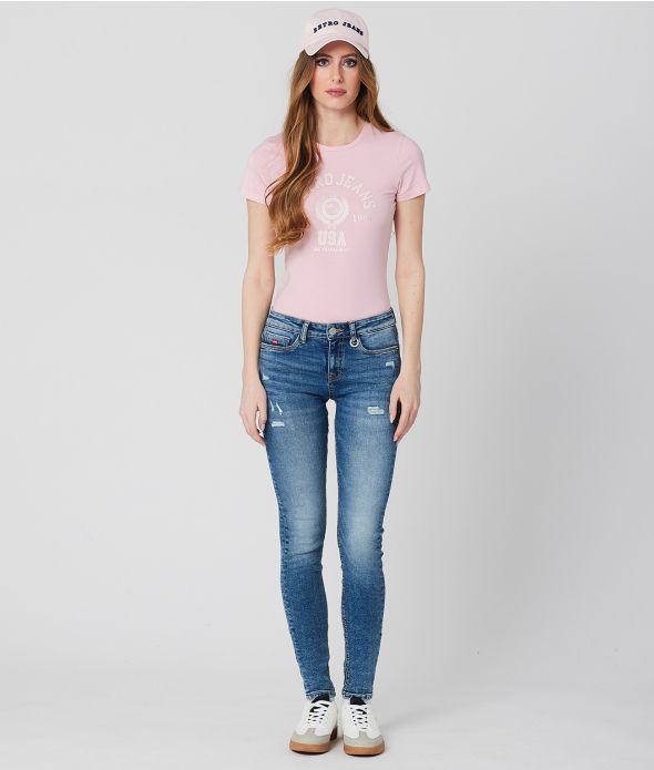 COLETTE T-SHIRT, ROSE
