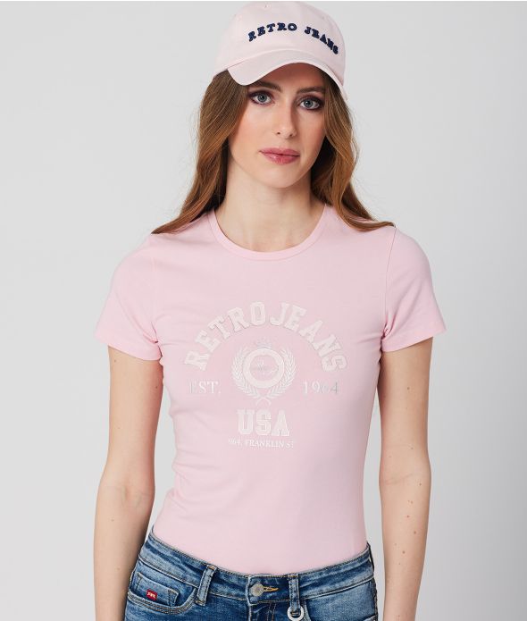 COLETTE T-SHIRT, ROSE