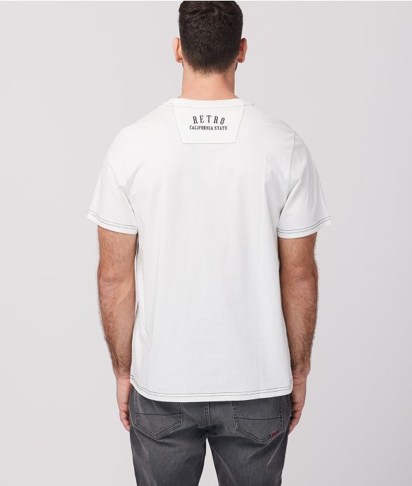 GABIN T-SHIRT, OFFWHITE