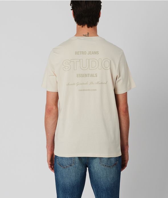 JOKO T-SHIRT, BONE