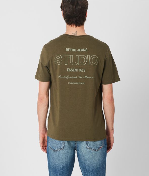 JOKO T-SHIRT, KHAKI