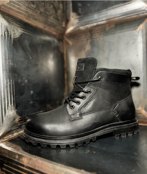 AGEN BOOTS, BLACK