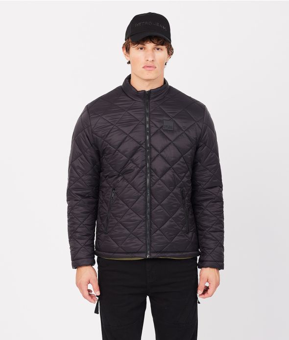 AARON JACKET, BLACK