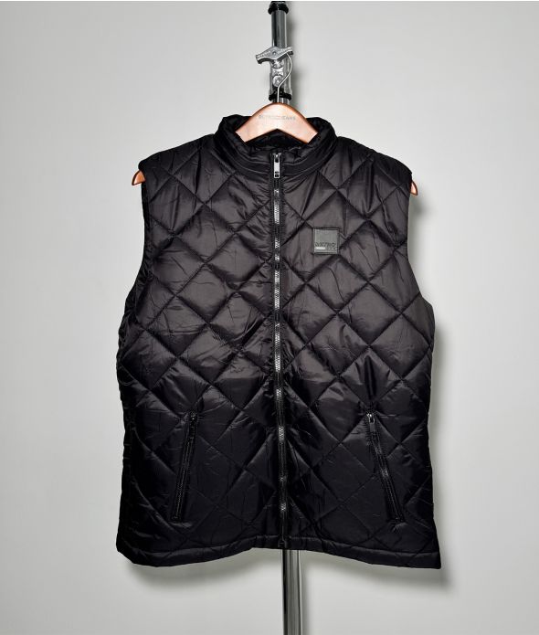 AARON VEST, BLACK