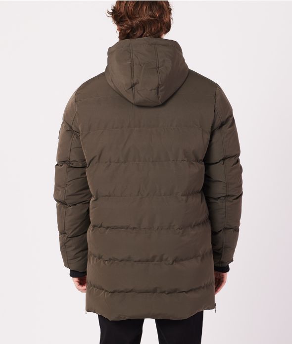 TOBERT LONG JACKET, KHAKI