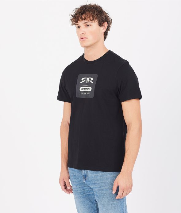 FRANK T-SHIRT, BLACK
