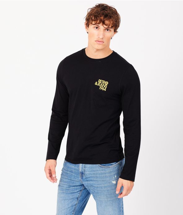 LUCAS L.S.TOP, BLACK