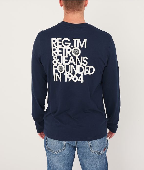 LUCAS L.S.TOP, DARK BLUE